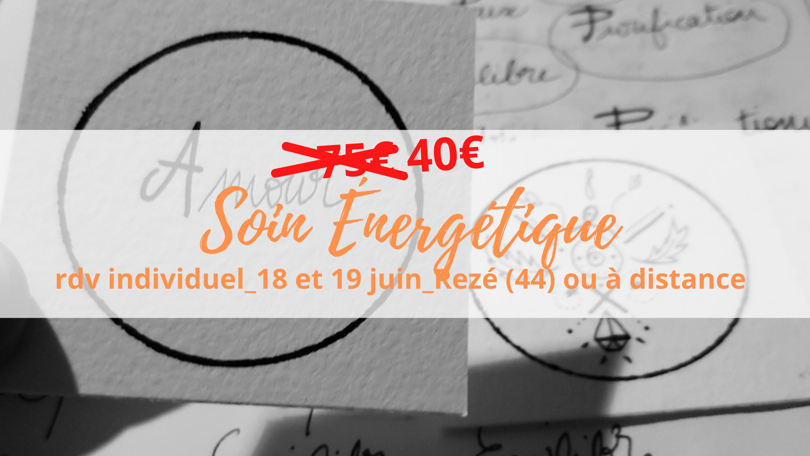 Soine energetique promos 40€