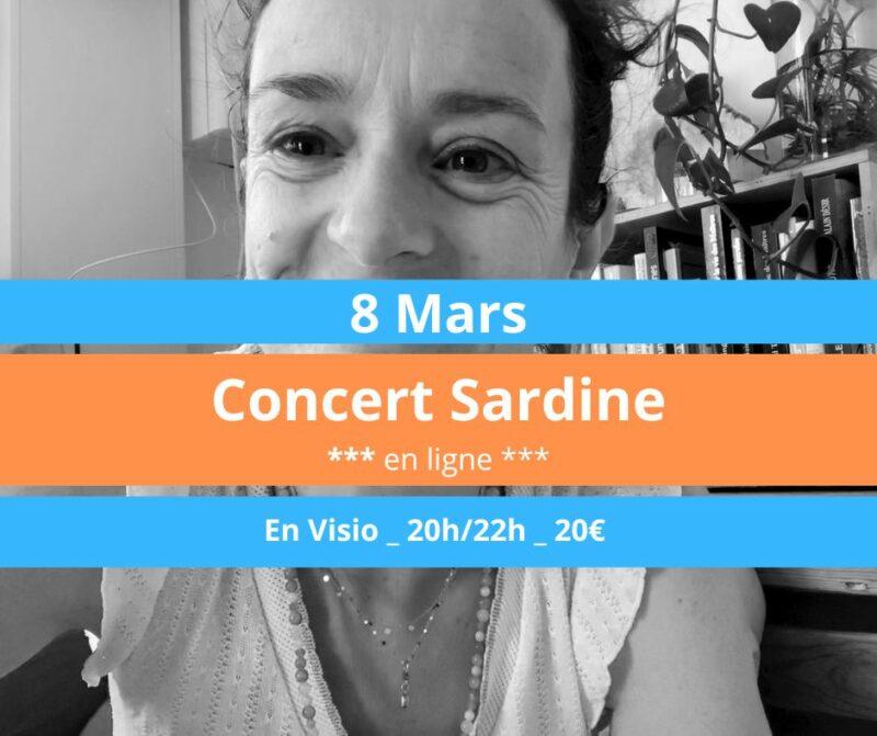 Concert Sardine Eleonore de Lardemelle Restons Chelous Soin Energétique